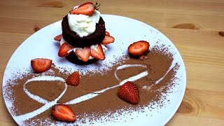 Not another microwave cake Mug cake recipe with strawberry and whipped cream topping | Recipe castle