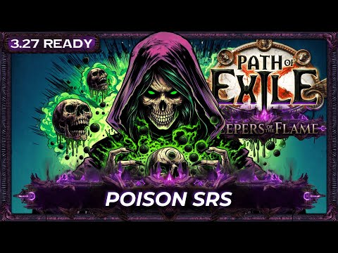 [PoE 3.27] POISON SRS BUILD - NECROMANCER - KEEPERS OF THE FLAME - PoE Builds