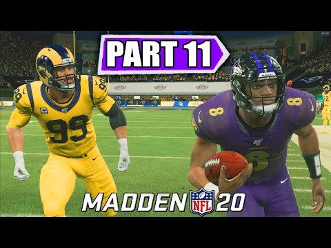 Lamar Jackson Madden 20 Career Mode Ep 11 -  BEST OFFENSIVE PLAYER VS BEST DEFENSIVE PLAYER!