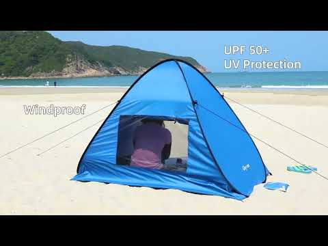 Glymnis pop up beach tent