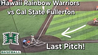 Hawaii Fights Back! | UH Rainbow Warriors vs Cal State Fullerton | Baseball Sunday March 29 2026