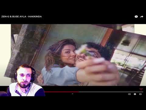 BozeTurk Reacting to (ZEN-G & BUSE AYLA - HAKKINDA) Türkçe music reaction