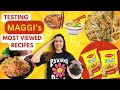 Trying And Rating Most Viral MAGGI Recipes | Weird Experience | Garima's Good Life