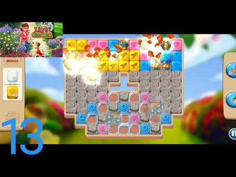 Lily's  Garden Level 121-130 gameplay walkthrough [part 13]