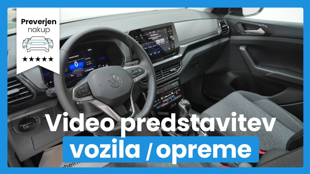 Volkswagen T-Cross 1.0 TSI BMT 4ALL - DOBAVA AVGUST 2026