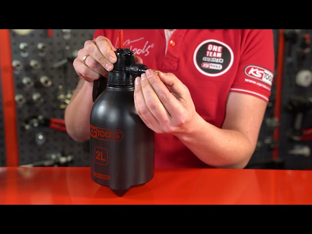 Video teaser for KS TOOLS 150.8252 Universal-Druck-Zerstäuber, 2 l