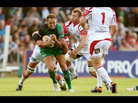 Dan Parks Milestone Try & Conversion Connacht v Ulster 21st Sept 2013