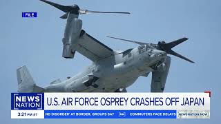 NEWSNATION NOW: NOV. 29, 2023 - OSPREY CRASHES OFF JAPAN