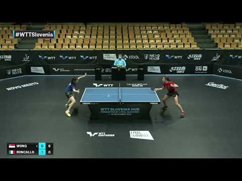 Wong Xin Ru vs Valentina Roncallo | WTT Contender Novo Mesto 2021 | WS | Qual