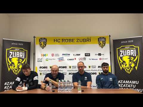 Tisková konference: HC ROBE Zubří - SHC Maloměřice Brno