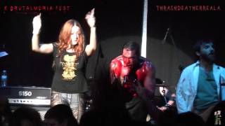 Haemorrhage - Flesh Devouring Pandemia (live X Brutalmeria Fest, 14-11-2015)