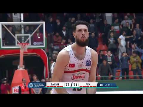 BCL 10.Hafta Karşılaşması Banvit - AEK