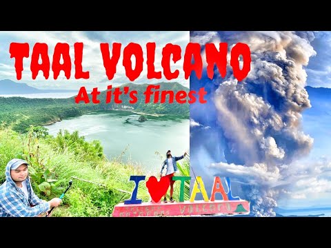TAAL VOLCANO: Up Close and Personal (ERUPTION PAGSABOG ) Prior