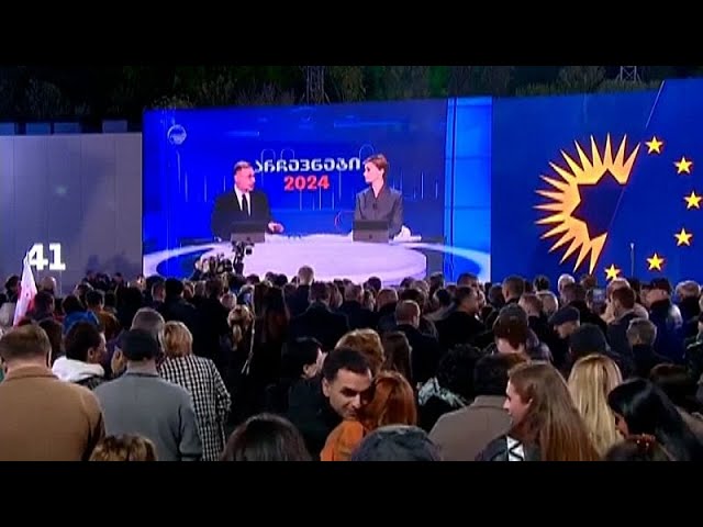 Georgia: Ruling party celebrates election victory