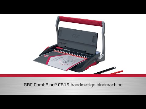 Inbindmachine GBC CombBind CB15 21-gaats