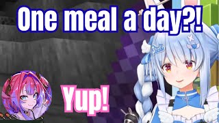 Pekora está preocupada por el estilo de vida poco saludable de Vivi