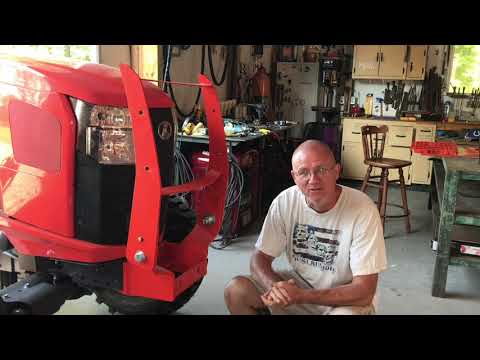 Let's Make A Better Grill! Kubota Grill Guard Fabrication.