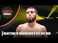 UFC 294 Reaction: Islam Makhachev KO’s Volkanovski, Chimaev tops Usman | ESPN MMA