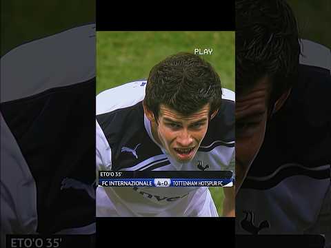 Gareth Bale vs Inter Milan ! 3 goals, 2 assists 🥶 #football #soccer #shorts