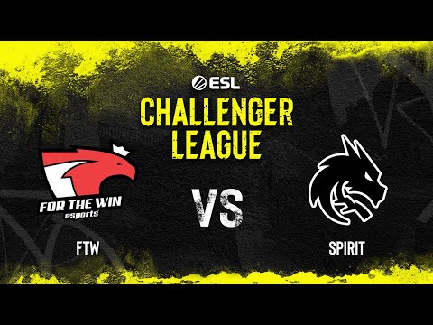 FTW vs Spirit | Map 1 Dust2 | ESL Challenger League Season 43 - EU