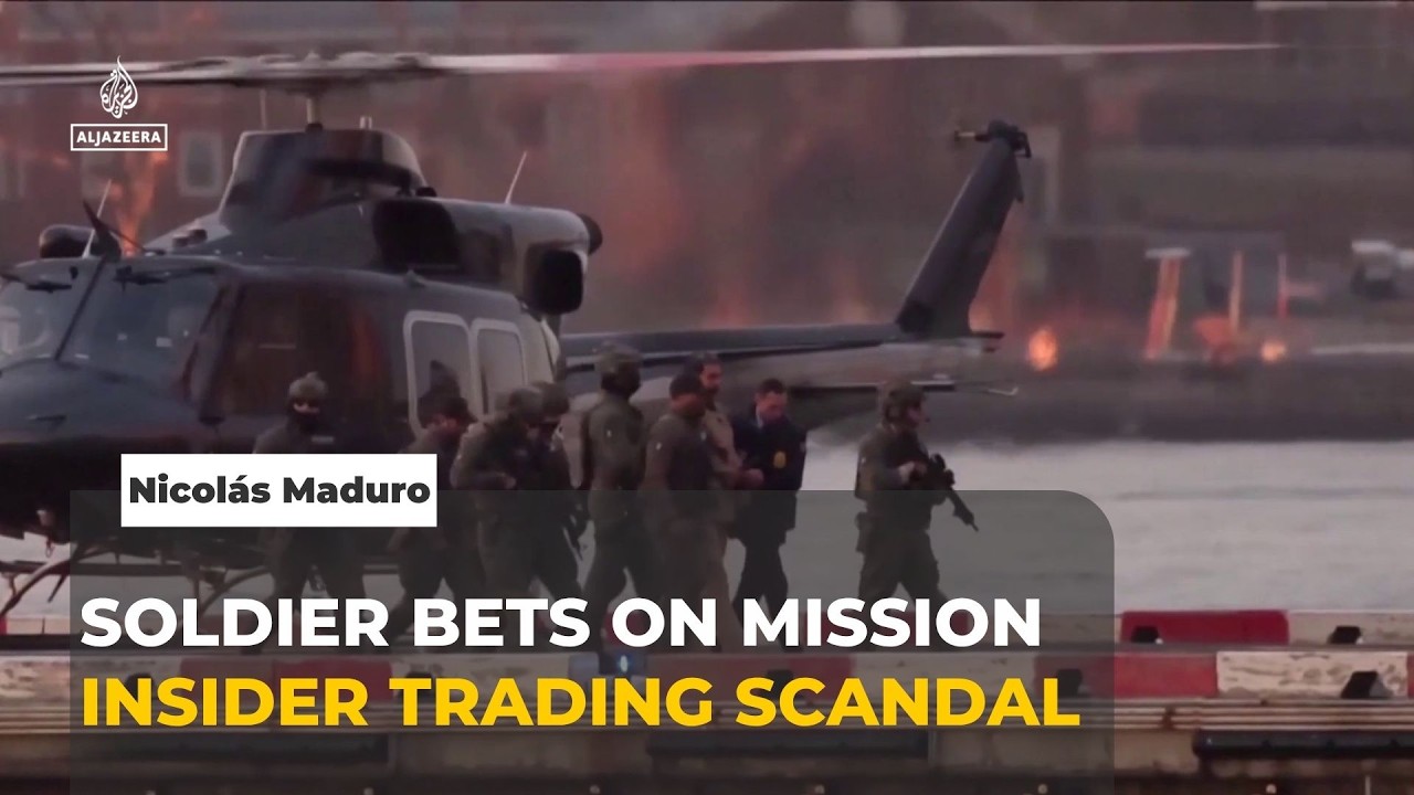 US soldier arrested over Maduro operation bets as prediction markets face scrutiny