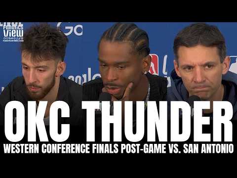 Shai Gilgeous-Alexander, Chet Holmgren & OKC Thunder Respond to STRUGGLES in GM4, 2-2 Tie vs. Spurs