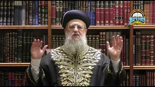 מרן הראשון לציון הגאון רבי דוד יוסף שליט"א I פרשת שלח: שגשוג ארץ ישראל (מוסדות יחווה דעת) - התמונה מוצגת ישירות מתוך אתר האינטרנט יוטיוב. זכויות היוצרים בתמונה שייכות ליוצרה. קישור קרדיט למקור התוכן נמצא בתוך דף הסרטון