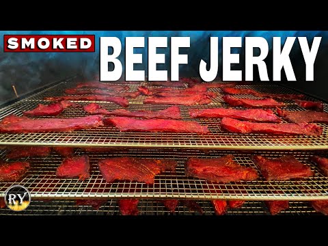 Smoking Beef Jerky On The Pellet Grill - Camp Chef Woodwind WiFi 24