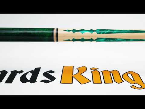 Jacoby Custom Cues MAG 2 Green Pool Stick - Cue View 360 - 4K UHD Rotating 360 Degree Pan & Zoom
