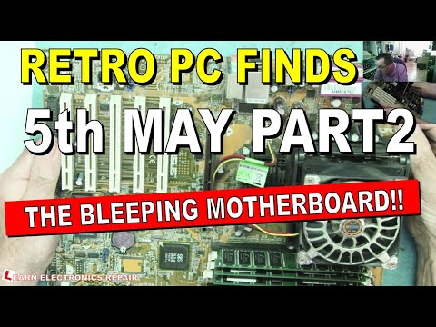 Learn Electronics Repair 29 Gigabyte GA H55M S2V Asrock G31M GS Motherboards a Mystery AGP GPU