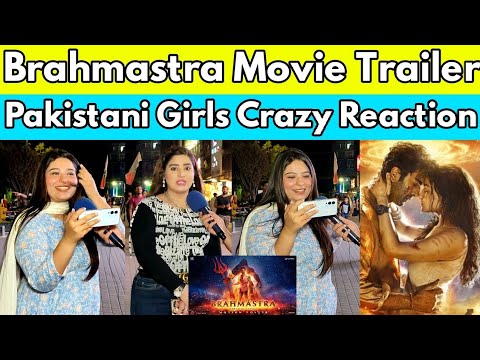 Brahmastra Trailer | Pakistani Girls Reaction | Popkorns