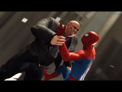 Spider-Man PS4 - Kingpin Boss Battle #1 (Marvel's Spider-Man 2018) PS4 Pro