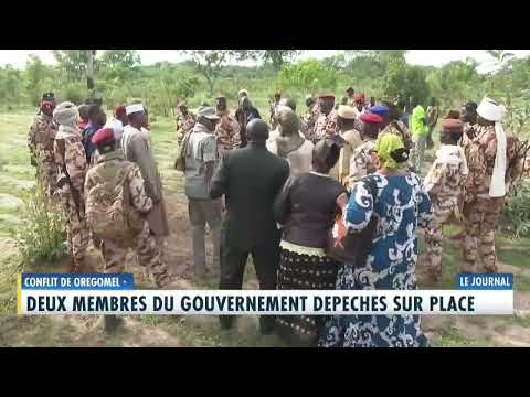 Descente du Ministre à Oregomel pour la gestion d'un conflit