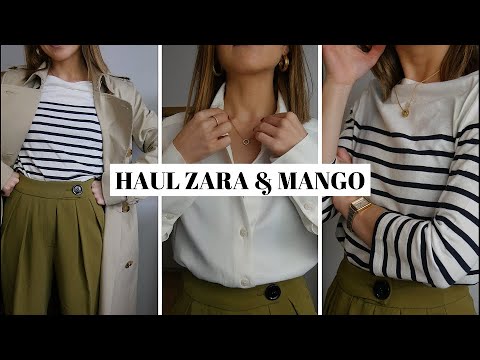 TRY-ON HAUL ABRIL🌸: mango, zara y mango outlet. 2022