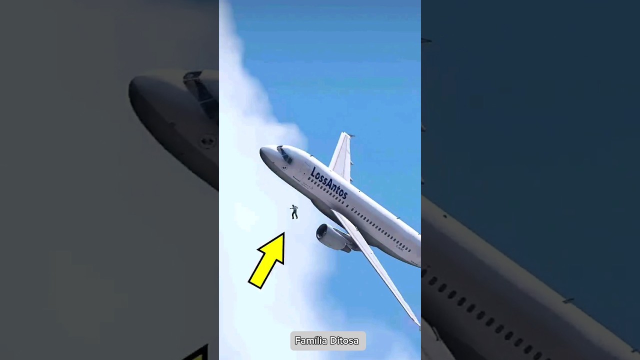 Piloto cai do avião na água durante meu treino no simulador 🫣😅 #aviação #short #shortsyoutube