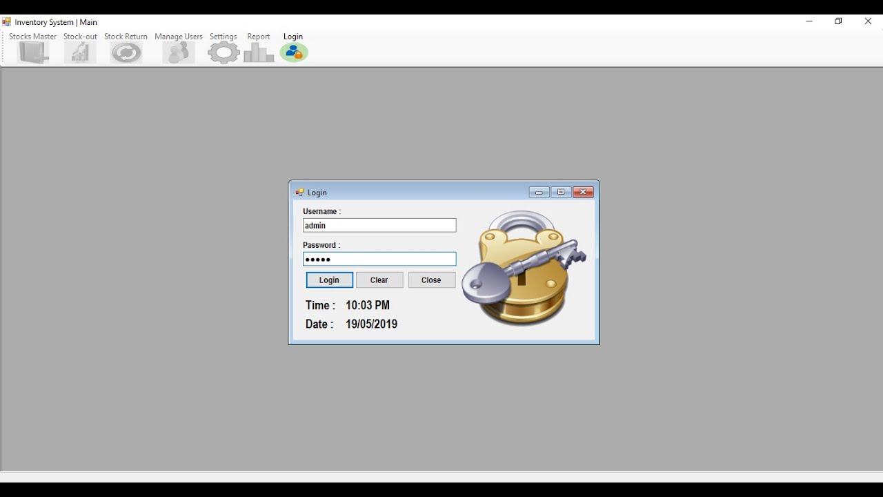 Inventory System in C# and MySQL Database DEMO