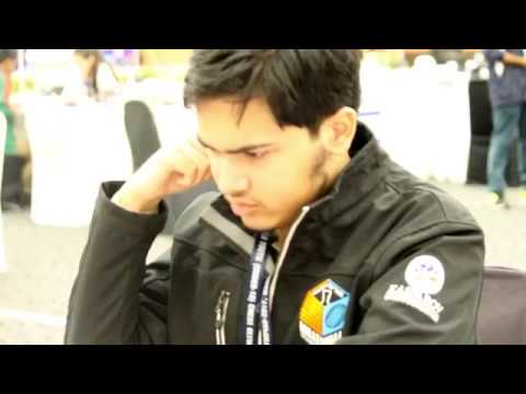 Aryan Chopra loses to Viachaslau Zarubitski of Belarus - World Youth (U16) Chess Olympiad 2017