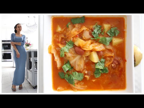 How to Pickle a Cabbage - Comfort Soup Kerchik - Heghineh Cooking Show