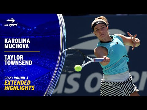 Karolina Muchova vs. Taylor Townsend Extended Highlights | 2023 US Open Round 3