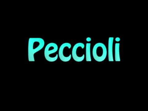 Learn How To Pronounce Peccioli