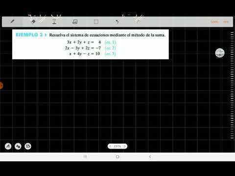 Sistemas de ecuaciones con tres incógnitas - parte 2