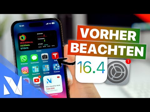 iOS 16.4 ist JETZT da! - Diese 5 Dinge solltet ihr VORHER beachten! | Nils-Hendrik Welk
