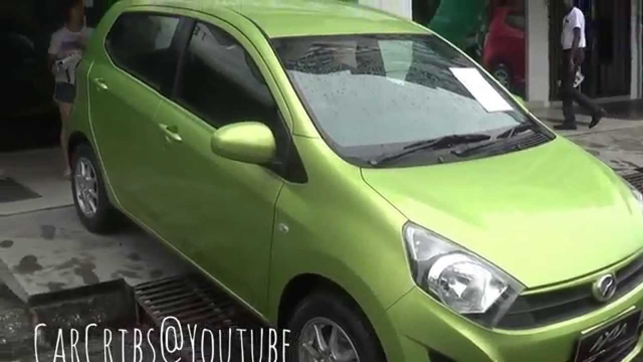 Perodua Axia 1.0G Standard MT 2014 Exterior & Interior Walk Around
