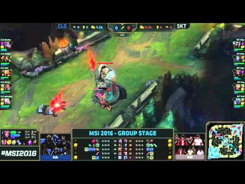 Mid-Season Invitational - CLG Vs. SKT - Even The God Makes Mistakes