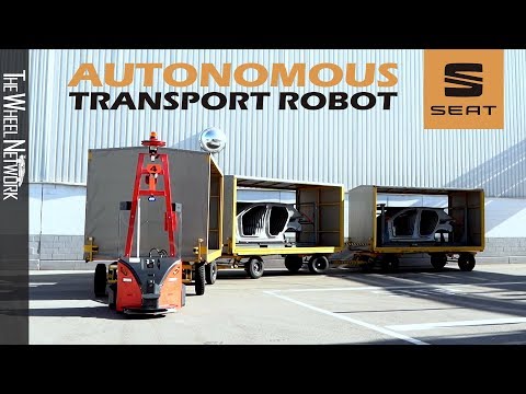 Automated Guided Vehicle (AGV) at SEAT Martorell Plant