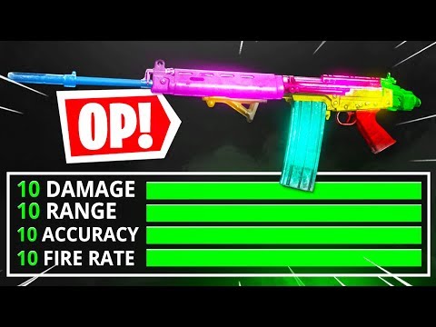 the FAL is OVERPOWERED.. FASTEST TRIGGER FINGER! (BEST FAL CLASS SETUP!) - Modern Warfare