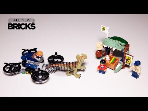 Vidéo LEGO Jurassic World 75934 : Dilophosaure en liberté