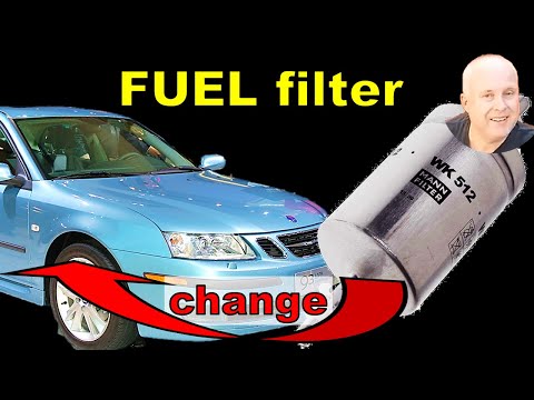 SAAB 9-3 Petrol Fuel Filter | SAAB 9-3 Fuel Filter Change