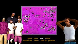 What Happens If Ballas Take Over All The Territories In GTA San Andreas?