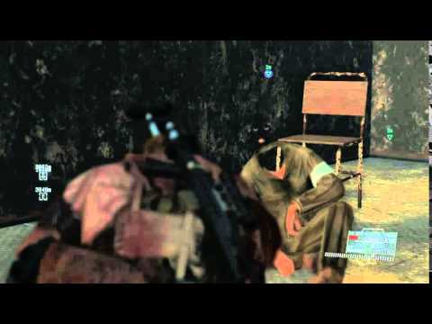 Metal Gear Solid 5: Creepy Ghost Face glitch!